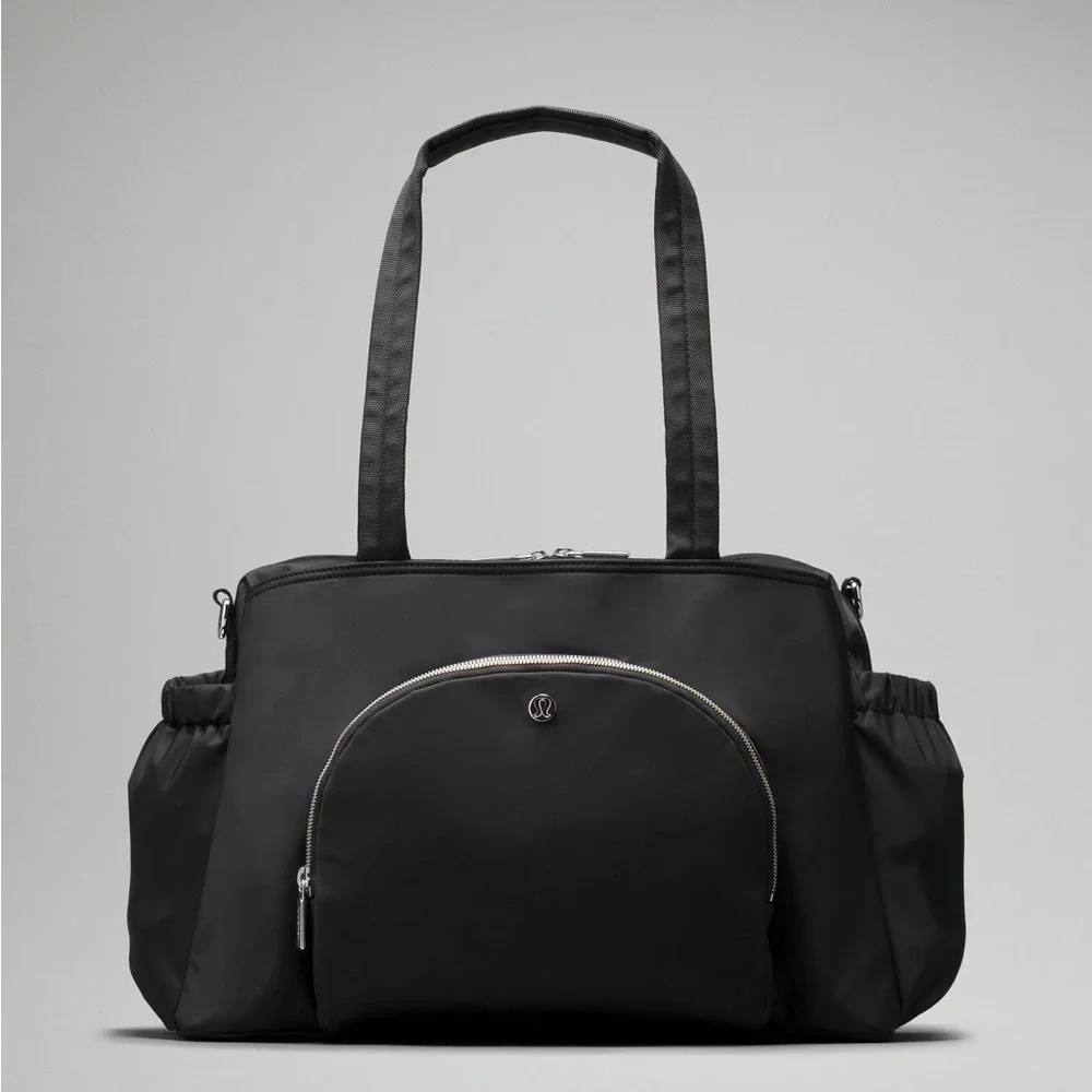 lululemon athletica Black Baby Bag Tote